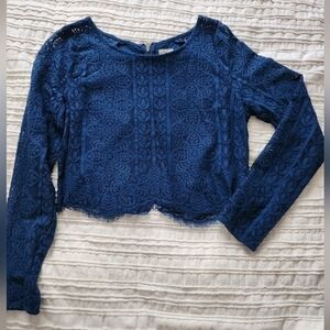 Hollister lace top